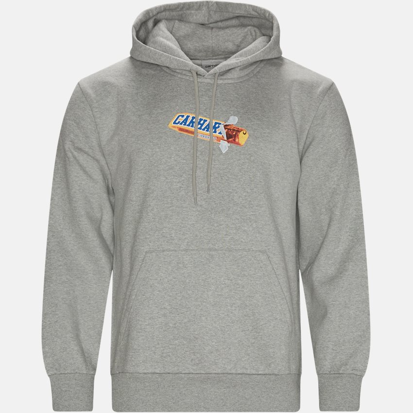 Carhartt WIP Sweatshirts CHOCOLATE BAR I029532 GREY HTR